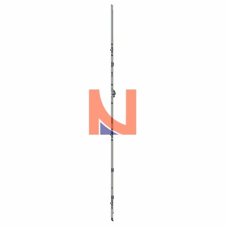 CREMONESE AR ROTO PER SERRAMENTI A DUE ANTE, E15, HBB 1601-1800, HM 1000, ARGENTO