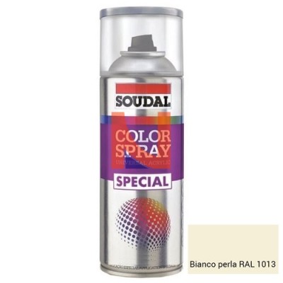 COLOR SPRAY PER TERMOSIFONI RAL 1013 BIANCO PERLA 400 ML