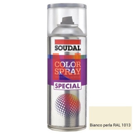 COLOR SPRAY PER TERMOSIFONI RAL 1013 BIANCO PERLA 400 ML