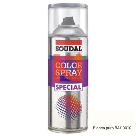 COLOR SPRAY PER TERMOSIFONI RAL 9010 BIANCO PURO 400 ML