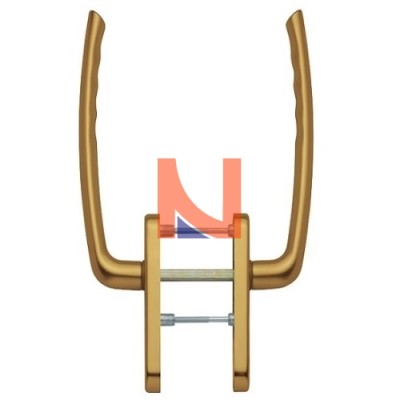 TOKYO MANIGLIONE DOPPIO ALZANTE SCORREVOLE, FORO YALE, BRONZO F4