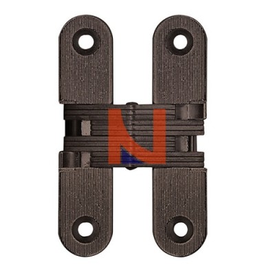 CERNIERA INVISIBILE A SCOMPARSA PER PORTE, 95.6X19.6 MM, FINITURA BRONZATO