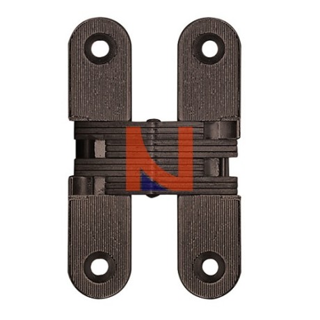 CERNIERA INVISIBILE A SCOMPARSA PER PORTE, 95.6X19.6 MM, FINITURA BRONZATO