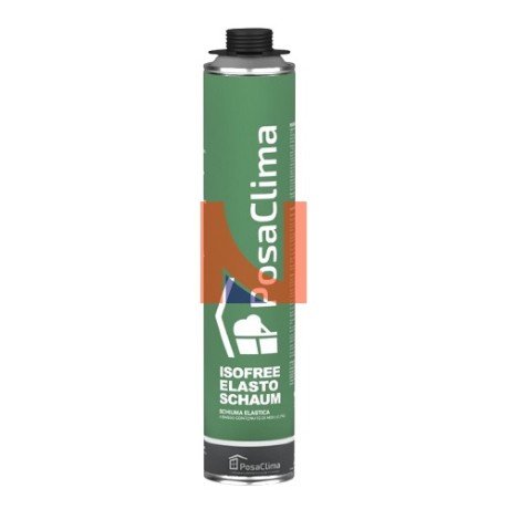 ISOFREE ELASTOSCHAUM SCHIUMA POLIURETANICA ELASTICA 700 ML
