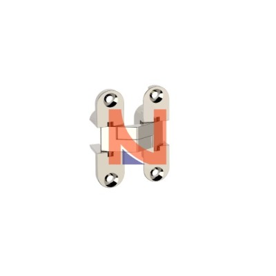 CERNIERA A SCOMPARSA INVISIBILE PER MOBILI, 50X14 MM, FINITURA NICHELATO