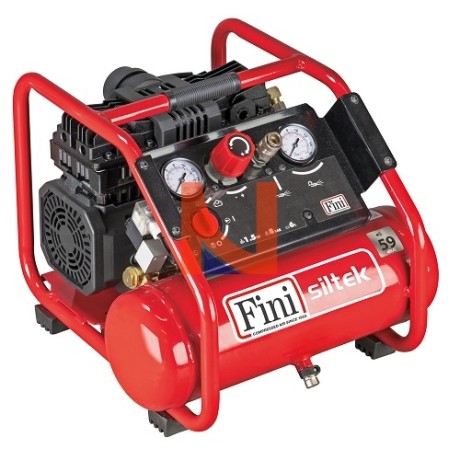 COMPRESSORE ELETTRICO SILENZIOSO SILTEK CAPIENZA 6 LT