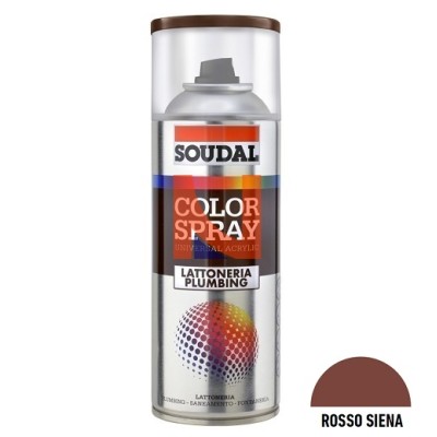 COLOR SPRAY LATTONERIA ROSSO SIENA 400 ML