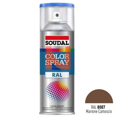 COLOR SPRAY RAL 8007 MARRONE CAMOSCIO 400 ML