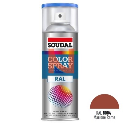 COLOR SPRAY RAL 8004 MARRONE RAME 400 ML