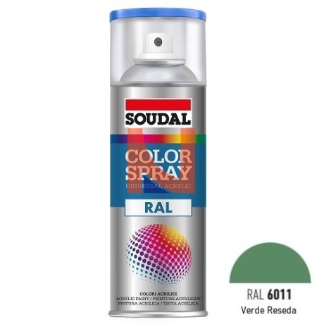 COLOR SPRAY RAL 6011 VERDE RESEDA 400 ML