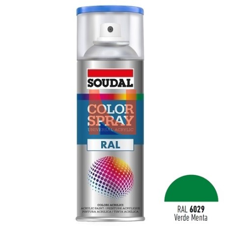 COLOR SPRAY RAL 6029 VERDE MENTA 400 ML