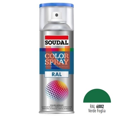 COLOR SPRAY RAL 6002 VERDE FOGLIA 400 ML