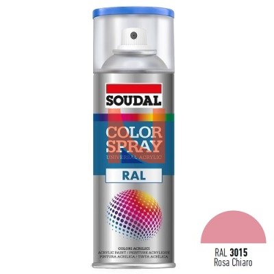 COLOR SPRAY RAL 3015 ROSA 400 ML