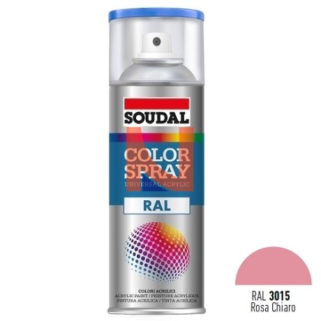 COLOR SPRAY RAL 3015 ROSA 400 ML