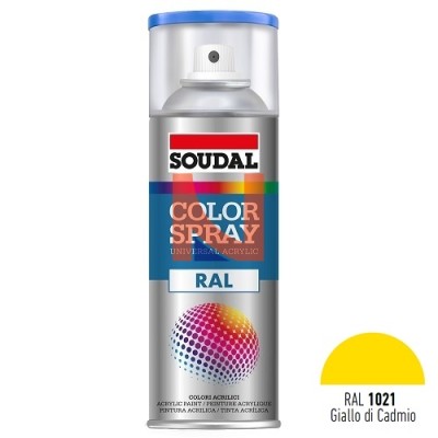 COLOR SPRAY RAL 1021 GIALLO CADMIO 400 ML