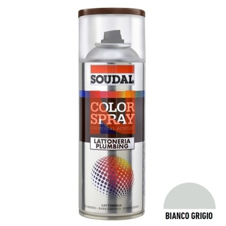 COLOR SPRAY LATTONERIA BIANCO/GRIGIO 400 ML