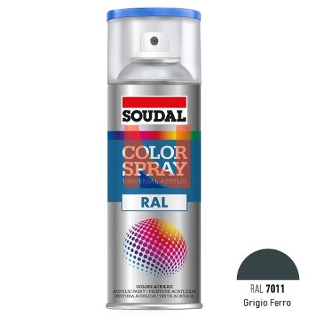 COLOR SPRAY RAL 7011 GRIGIO FERRO 400 ML