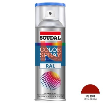 COLOR SPRAY RAL 3003 ROSSO RUBINO 400 ML