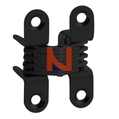 CERNIERA INVISIBILE PER MOBILI, FORO 42.4X10 MM, FINITURA BRONZATO