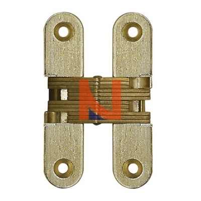 CERNIERA INVISIBILE PER PORTE, PORTATA 15-25 KG, FINITURA OTTONATO