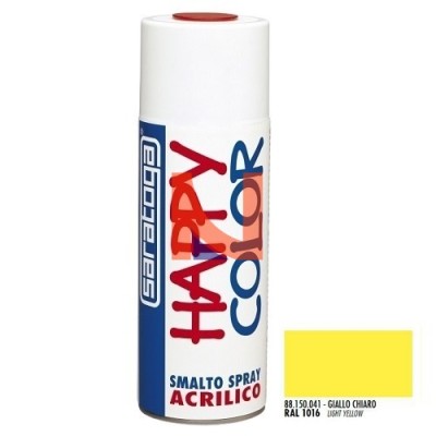 SPRAY ACRILICO GIALLO CHIARO RAL 1016 400ML