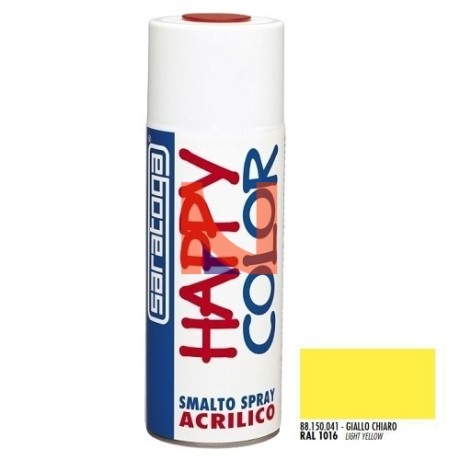 SPRAY ACRILICO GIALLO CHIARO RAL 1016 400ML
