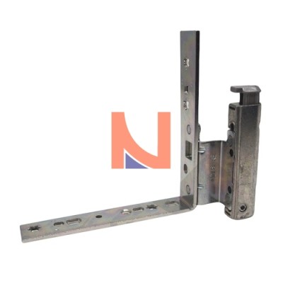 ANGOLO CERNIERA DT130 CON FISSAGGIO BATTUTA 12/18-13 DESTRO ARGENTO