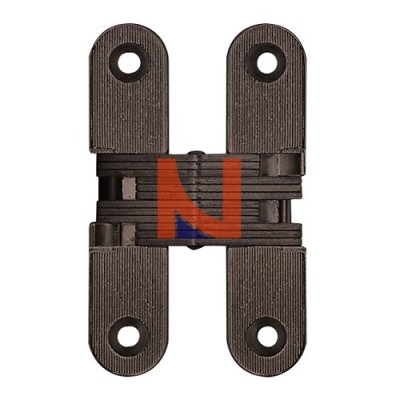 CERNIERA INVISIBILE PER PORTE, PORTATA 15-25 KG, FINITURA BRONZATO