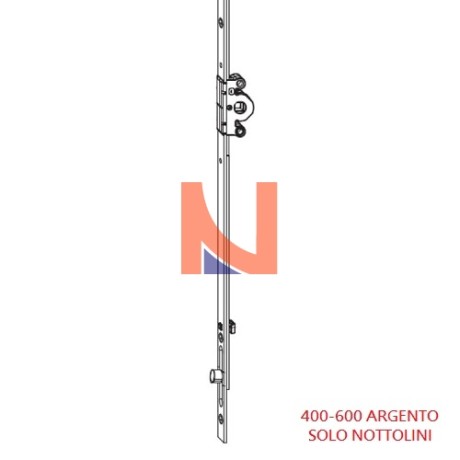 CREMONESE 1 ANTA GM170 400-600 ARGENTO