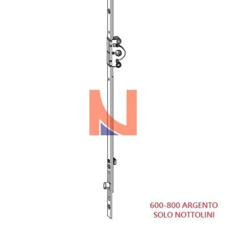 CREMONESE 1 ANTA GM300 600-800 ARGENTO
