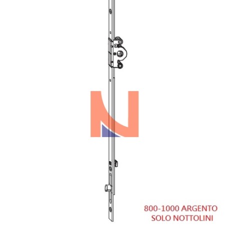 CREMONESE 1 ANTA GM400 800-1000 ARGENTO