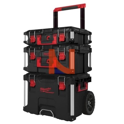 PACKOUT TROLLEY CON 3 CASSETTE PORTAUTENSILI – MILWAUKEE