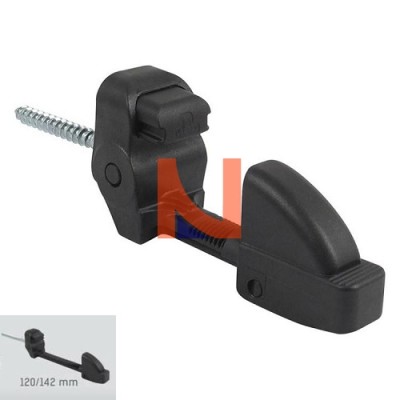 FERMAPERSIANA AUTOMATICO REGOLABILE 120-142 MM NERO – TORBEL 3095S69I
