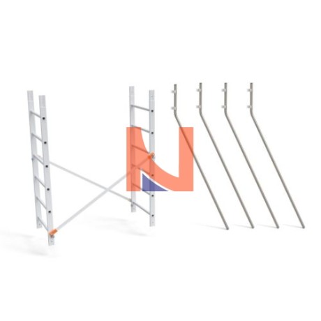 KIT ALZATA CON STABILIZZATORI PER TA1800FL