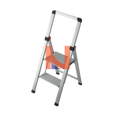 SGABELLO IN ALLUMINIO 2 GRADINI