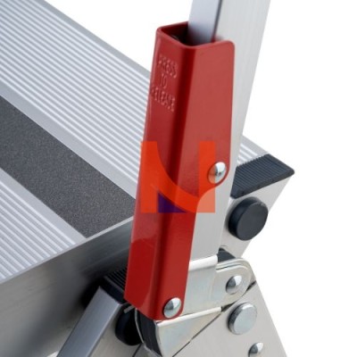 SGABELLO PROFESSIONALE ALLUMINIO 3 GRADINI