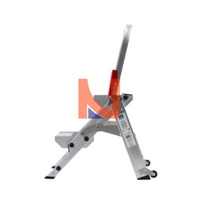 SGABELLO PROFESSIONALE ALLUMINIO 2 GRADINI