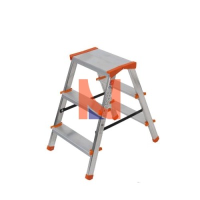 SGABELLO IN ALLUMINIO SALITA DOPPIA 2 GRADINI + 1 PIANO EN131