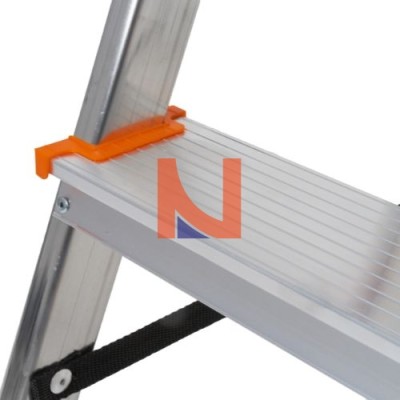 SGABELLO IN ALLUMINIO SALITA DOPPIA 2 GRADINI + 1 PIANO EN131