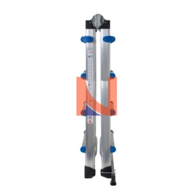 SCALA MULTIFUNZIONE TELESCOPICA IN ALLUMINIO 4+4 PIOLI