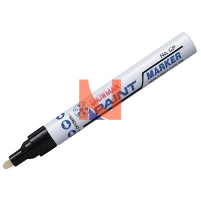 PENNARELLO NERO PAINT MARKER SNOWMAN CON PUNTA TONDA (BLISTER)