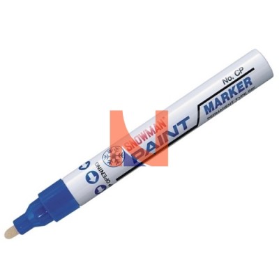 PENNARELLO BLU PAINT MARKER SNOWMAN CON PUNTA TONDA (BLISTER)