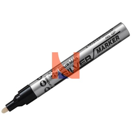 PENNARELLO ARGENTO PAINT MARKER SNOWMAN CON PUNTA TONDA (BLISTER)