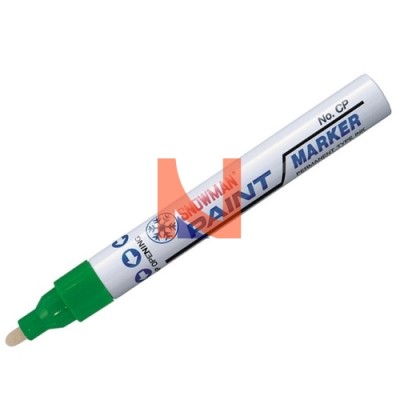 PENNARELLO VERDE PAINT MARKER SNOWMAN CON PUNTA TONDA (BLISTER)