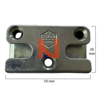 SCONTRO FUNGO PER PVC ARGENTO – MAICO 96883