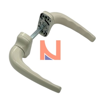 DOPPIA MANIGLIA COMFORT CON ROSETTA – ART.3060 AVORIO