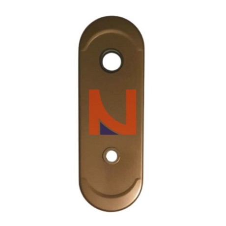 MOSTRINA LUNGA PER CILINDRO CON CODOLO PER BLINDATA 63NR BRONZO