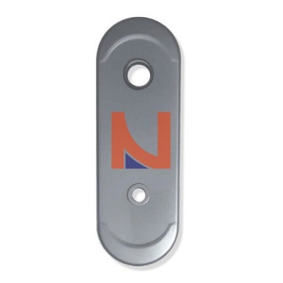 MOSTRINA LUNGA PER CILINDRO CON CODOLO PER BLINDATA 63NAR ARGENTO