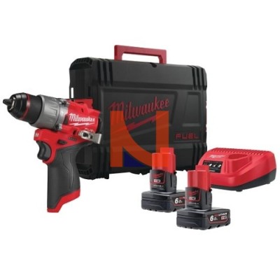 M12 FUEL KIT TRAPANO CON PERCUSSIONE COMPATTO 45NM 12V