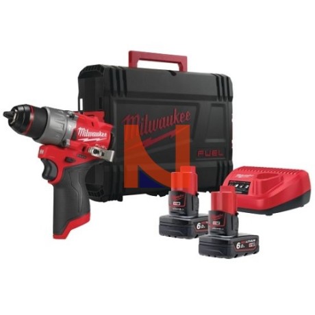 M12 FUEL KIT TRAPANO CON PERCUSSIONE COMPATTO 45NM 12V